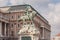 Equestrian statue of Prince Savoyai Eugen in front of the historic Royal Palace in Buda Castle