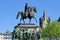 Equestrian statue of Wilhelm II in Cologne, Germany