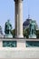 Equestrian statues in Heroes Square