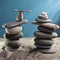 Equilibrium tower stones