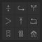 equilizer , home , tag , arrows , directions , avatar , downloa