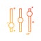 Equilizer icon design vector