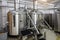 Equipment for brewing beer. Craft beer production