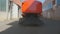 Equipment for cleaning streets and road surfaces.