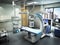 equipment and medical devices in modern operating room 3d render