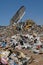 Equipment Working to Control Landfill Waste