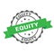 Equity stamp illustration