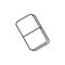 Eraser line icon