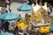 Erawan Shrine and people praying Thao Maha Phrom or Lord Brahma at Ratchaprasong