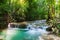 Erawan Waterfall in National Park, Thailand