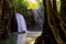 Erawan Waterfall in National Park, Thailand