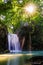 Erawan Waterfall in National Park, Thailand