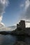 Erbalunga, Tour dâ€™Erbalunga, tower, harbour, Genoese tower, Corsica, Cap Corse, Haute Corse, Upper Corse, France, Europe, island