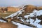 Erebuni Fortress (Armenia) in winter