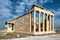 Erechtheion with Caryatid Porch on Acropolis in Athens