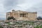 Erechtheion or Erechtheum ancient Greek temple on the north side of the Acropolis of Athens in Greece dedicated to Athena and