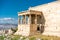 Erechtheion at Parthenon Acropolis of Athens Archaeological Place