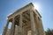 Erechtheion Temple in Athens Greece.