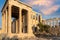 Erechtheion Temple Erechtheum with the Caryatids at the archaeological site of Acropolis in Athens, Greece