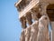 The Erechtheum with Caryatids in Acropolis hill