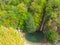 Erfelek waterfall, aerial view, Sinop - Turkey