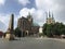 The Erfurt Cathedral and St. Severi church