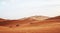 Erg Chebbi sand dunes in the Sahara desert near Merzouga, Morocco