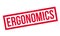 Ergonomics rubber stamp