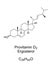 Ergosterol, a provitamin form of Vitamin D2, chemical structure