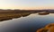 The Ergun River at sunset