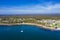 Erial view of Huskisson near Jervis Bay, NSW South Coast, Australia