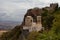 Erice, Trapani province, Sicily, Italy - the Pepoli Castle is also known as Venus Castle Castello di Venere