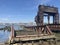 Erie & Lackawanna Railroad pier