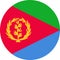 Eritrea Flag illustration vector eps