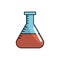 Erlenmeyer flask to lab chemical design