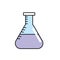 Erlenmeyer flask to lab chemical design