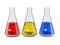 Erlenmeyer flasks