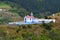 Ermida de Monte Santo, chapel above the village of Agua de Pau, Sao Miguel, Azores