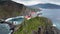 Ermita de San Juan de Gaztelugatxe. church at the bank of the Atlantic ocean.