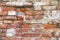 Eroded Brick Wall Texture