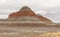 Eroded Butte in the Desert