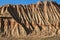 Eroded clay formations in Bardenas Reales