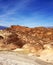 Eroded mountain ranges at Zabriskie Point, Death Valley National Park