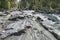 Eroded Rock Formations on the Vermilion River