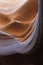 Eroded sandstone wave, Lower Antelope Canyon, Hasdestwazi, LeChee Chapter, Navajo Nation, Arizona