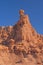 Eroded Siltstone and Sandstone in the Desert