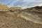 Eroded stones and ridges, badland, Death Valley National Park