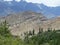 Eroded strange form mountain in Ladakh, India.