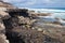 Eroded west coast of Fuerteventura