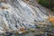 Eroding cliffs on the edge of Indian Creek in California, USA